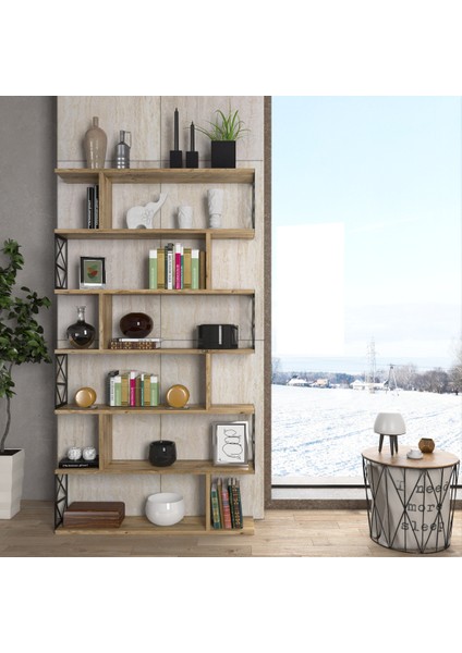 Hunerika Nonami Kitaplık/büfe -Atlantik Çam -Minifiks Bağlantılı modelleri
