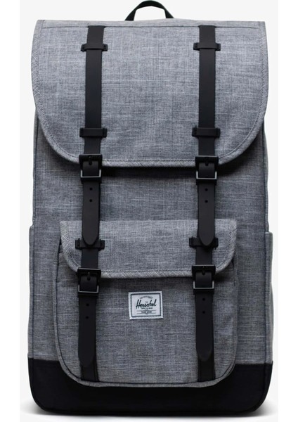 Little America™ Backpack 30L Unisex (48CM x 28,5cm x 18CM) Sırt Çantası Gri