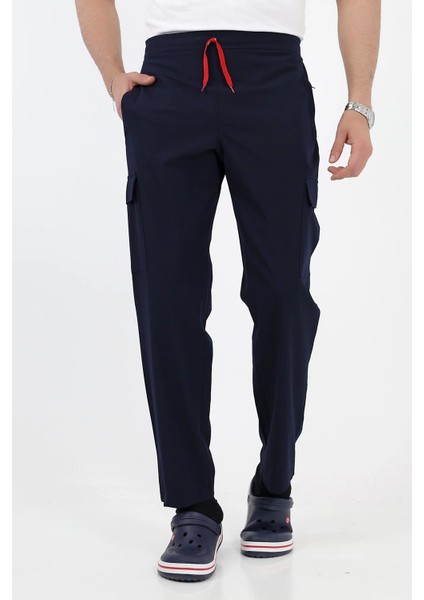 Comfort Düz Pantolon Unisex - Lacivert fırsatları