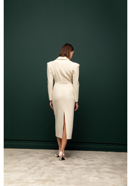 Katman Detaylı Midi Elbise 26W40819 fırsatları