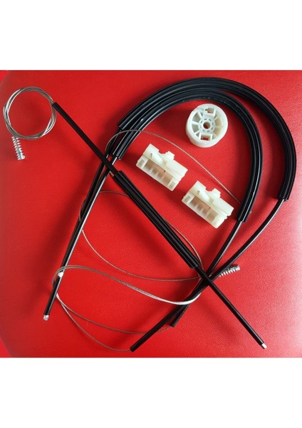 Mercedes Vito Mercedes Viano Uyumlu W639 2003-2011 Ön Sol Cam Kriko Teli ve Tamir Seti