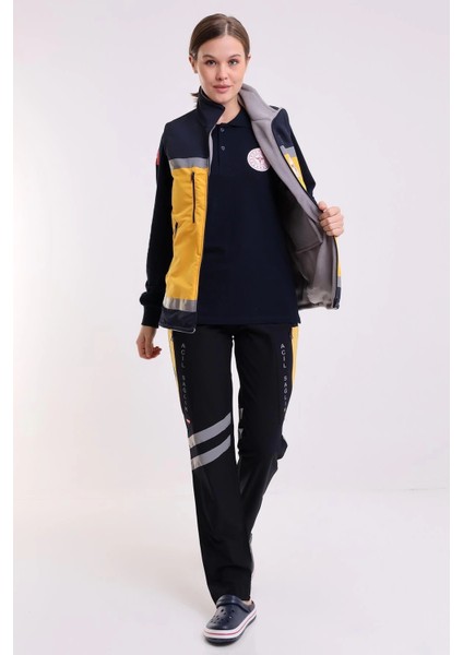 Paramedik Unisex Kışlık Yelek - Sarı modelleri