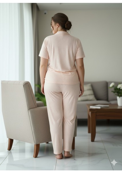 Kadın Düğmeli Pijama Takım fırsatları
