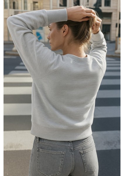Üç Iplik Kol Dikiş Detay Sweat modelleri