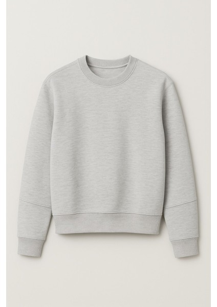 Üç Iplik Kol Dikiş Detay Sweat fırsatları