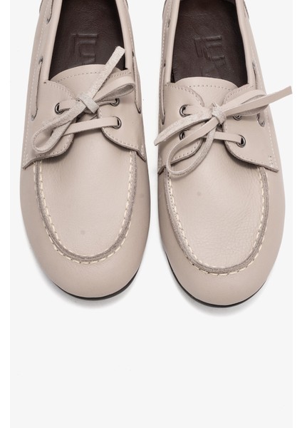 Serelıs Taş Cilt Hakiki Deri Bağcıklı Kadın Loafer Ayakkabı fiyatları