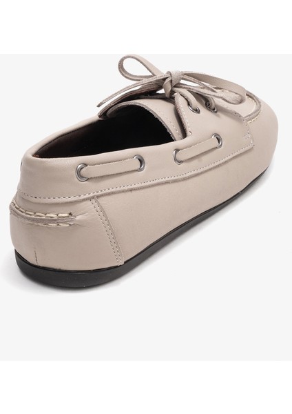Serelıs Taş Cilt Hakiki Deri Bağcıklı Kadın Loafer Ayakkabı indirimleri