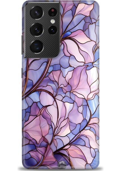 Samsung Galaxy S21 Ultra Hd Baskılı Kılıf + Seramik Tam Kaplayan Ekran Koruyucu 334