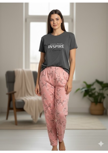 Kadın Kısa Kol Pijama Takım
