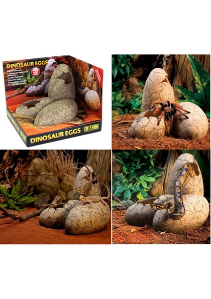 Techmrt Exo Terra Dinozor Yumurtası Şekilli Yuva