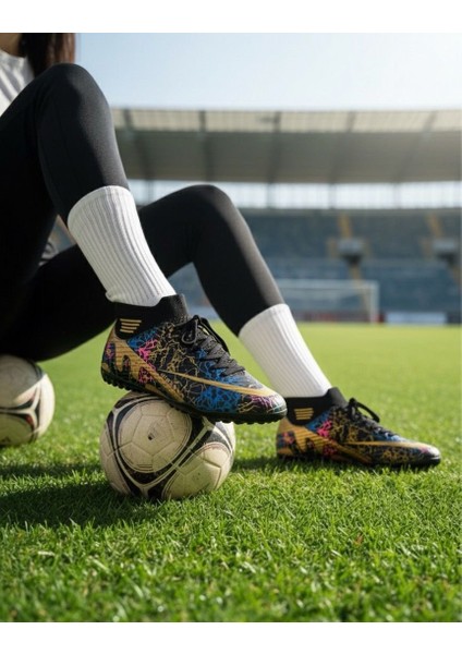 Laliga Çoraplı Çim ve Halı Saha Futbol Ayakkabısı fiyatları
