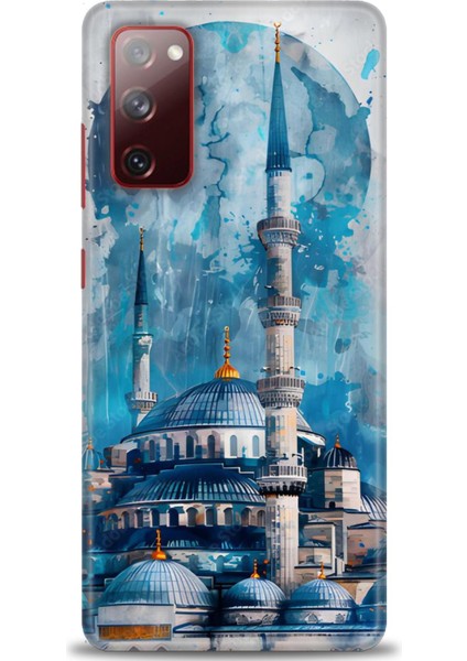 Samsung Galaxy S20 Fe Hd Baskılı Kılıf + Seramik Tam Kaplayan Ekran Koruyucu 228