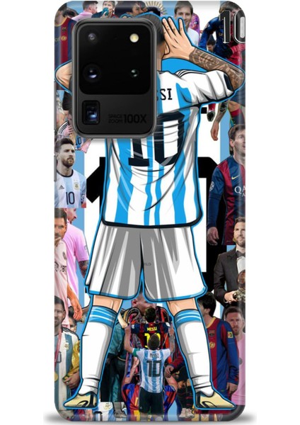 Samsung Galaxy S20 Utra Hd Baskılı Kılıf + Seramik Tam Kaplayan Ekran Koruyucu 17