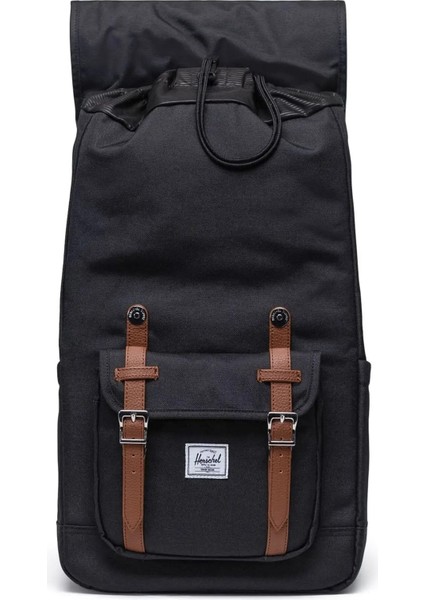 Little America™ Backpack 30L Unisex (48CM x 28,5cm x 18CM) Sırt Çantası Siyah indirimleri