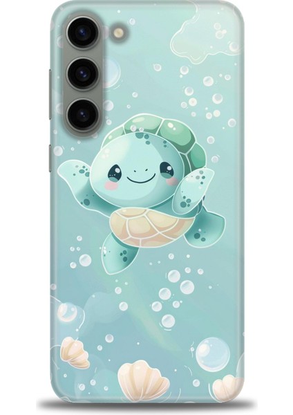 Samsung Galaxy S23 Hd Baskılı Kılıf + Seramik Tam Kaplayan Ekran Koruyucu 310