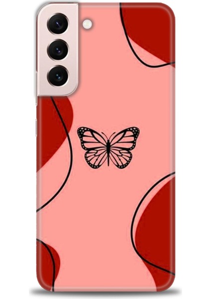 Samsung Galaxy S22 Plus Hd Baskılı Kılıf + Seramik Tam Kaplayan Ekran Koruyucu 189