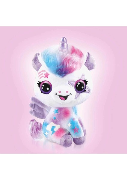 Airbrush Peluş Karanlıkta Parlayan Sihirli Unicorn modelleri