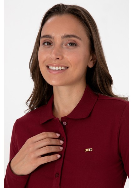 Kadın Bordo Sweatshirt 50313593-VR014 fiyatları