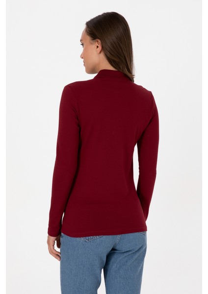 Kadın Bordo Sweatshirt 50313593-VR014 indirimleri