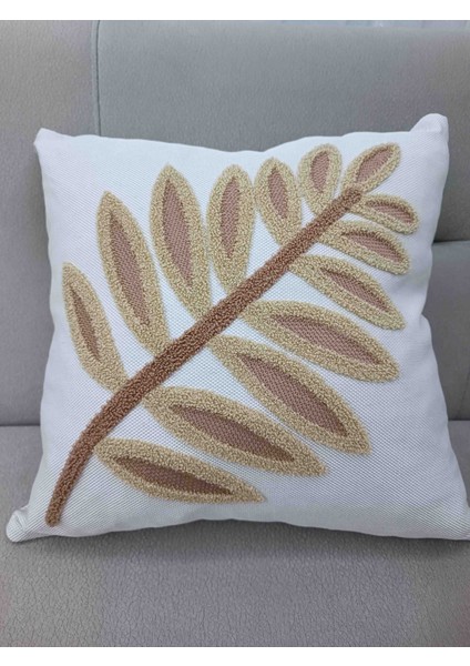 45*45 Punch Bohem Tarzi Keten Üzeri Kırlent Kılıfı ,punch Kirlent Kilifi modelleri