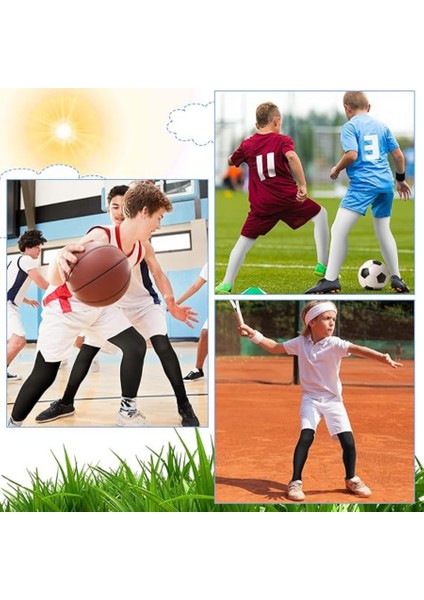 Çocuk Uzun Futbol Taytı-Çocuk Uzun Basketbol Tayt-Içlik Termal Tayt-Çocuk Spor Tayt Siyah modelleri
