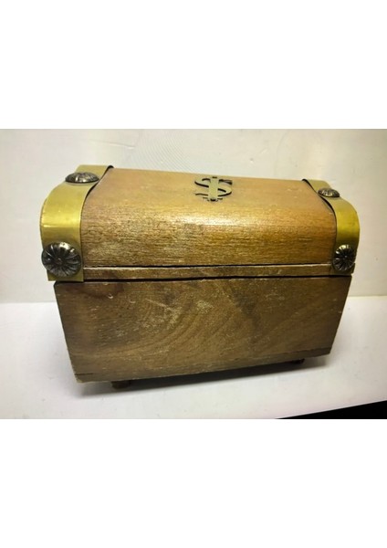 Iş Bankası Ahşap Sandık Kumbara modelleri