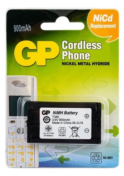 Gp T380 3.6V-850MAH Telsiz Telefon Pil