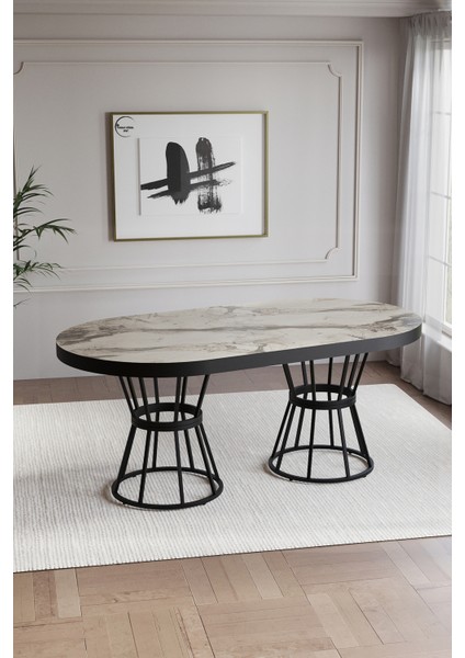 Bohem Polo Mutfak Masası Takımı 6 Kişilik Bencli modelleri