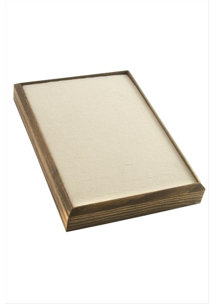 Techmrt Ahşap Anfora Kumaş Piercing Küpelik 18X24 Cm-Sütlü Kahve modelleri