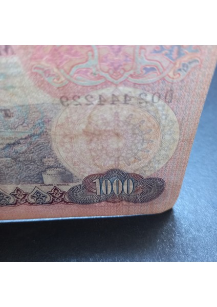 Escoines 3996368F42549C3D4A 1000LIRA 6.emisyon 2.tertip D02 Serisi Temiz indirimleri