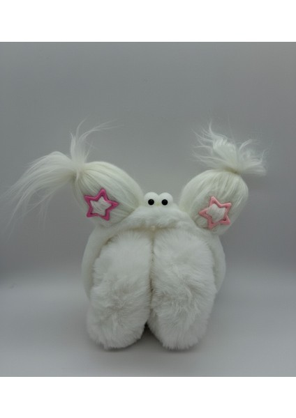 Peluş Katlanabilir Sevimli Saç Detaylı Kulaklık modelleri