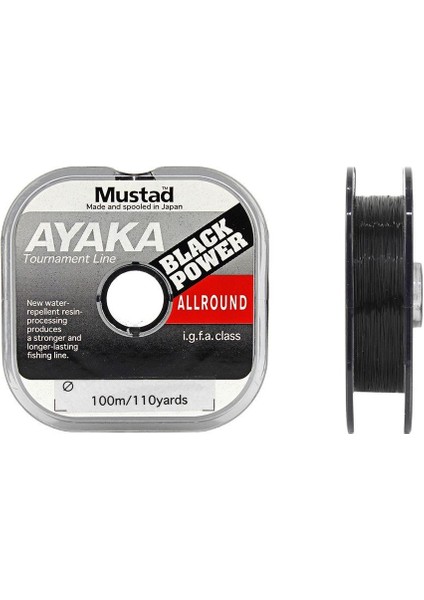 Ayaka Black Power Allround 0,14MM 100MT fiyatları