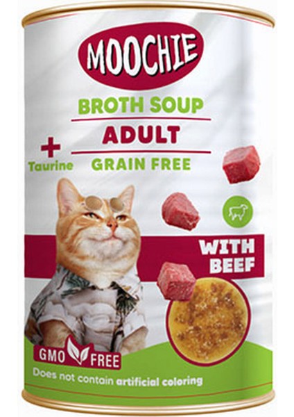 Techmrt Moochie Et Suyu Çorba Dana Etli Yet.kedi 135ML