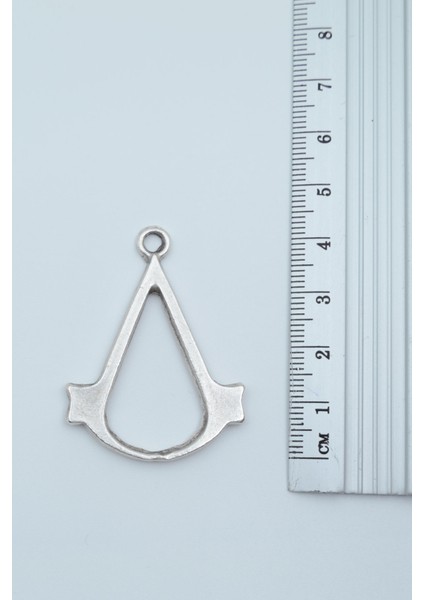 3'lü Assassin’s Creed Viking Balta Beyzbol Sopası Gümüş Kaplama Kolye Seti modelleri