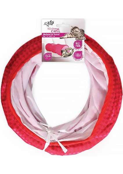 Techmrt Afp Modern Cat - Kedi Tüneli 70 cm Pembe