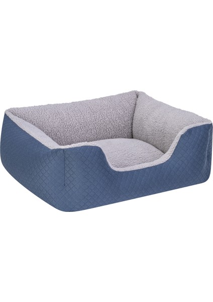 Techmrt Pet Comfort Echo Kedi ve Köpek Yatağı Mavi/gri Peluş S 60X50CM fiyatları