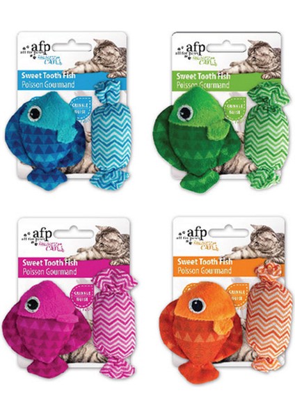 Techmrt Afp Modern Cat - Peluş Parlak Balık Oyuncak