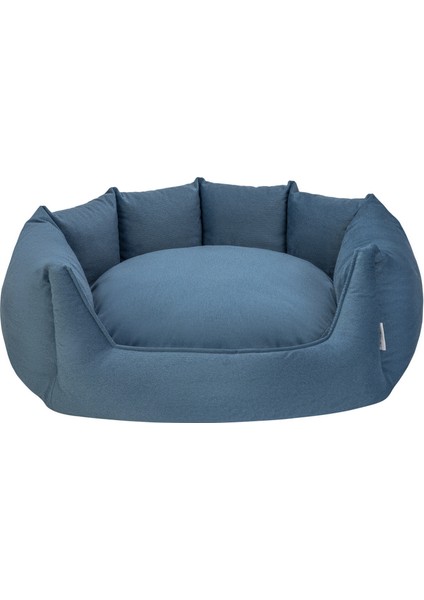 Techmrt Pet Comfort Barcelona Kedi ve Köpek Yatağı Mavi 75X65CM