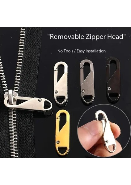 Fermuar Sürgüsü Başlığı , Yedeği