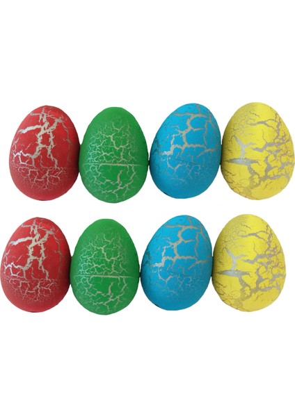 (40 Adet) Dev Boy Suda Büyüyüp Çatlayan Dinazor Yumurtası modelleri