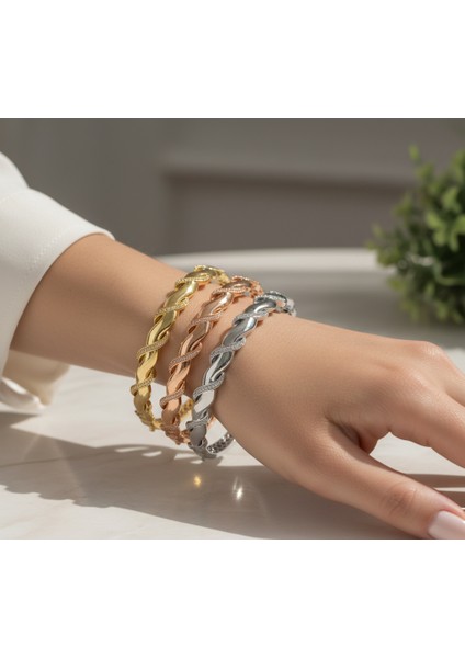 14 Ayar Altın Taş Yolu Bilezik - 13,20GR. fiyatları