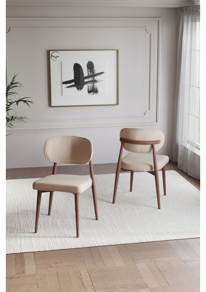 Bohem Polo Mutfak Masası Takımı 6 Kişilik Ahşap Görünümlü fırsatları