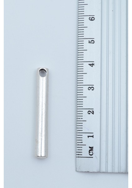 3'lü Çubuk Prizma Silindir Parmak Izi Gümüş Kaplama Kolye Seti fırsatları