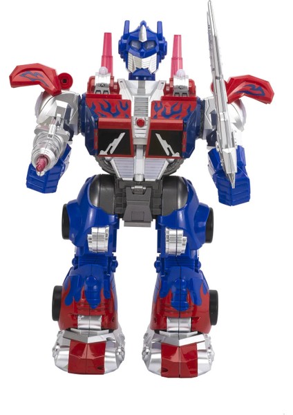 Uzaktan Kumandalı Dev Boy Optimus Prime Transformers Mermi Atan Oyuncak Robot fırsatları