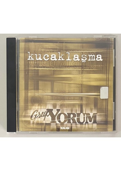 Grup Yorum Kucaklaşma CD (Orijnal Dönem Baskı Cd)