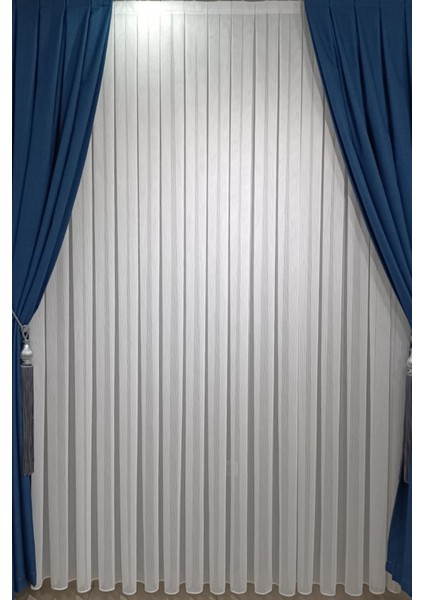 Cabir Tül Perde (1/3 Sık Pile) Ağır Gramajlı Kırışmaz Ütü Istemez fiyatları