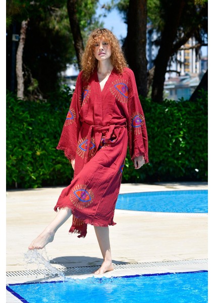 Bordo Visionguard Kimono indirimleri