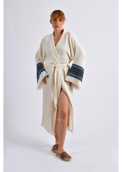 Naturel Symbol Nomad Kimono - Mavi Ton fiyatları