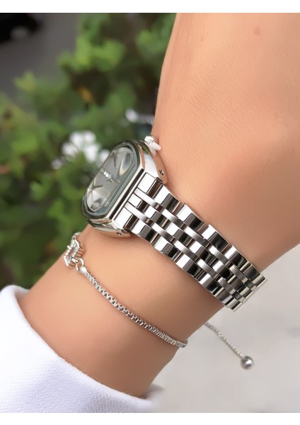 Orijinal Çelik Kordon Kadın Kol Saati 3 Atm Su Geçirmezlik Bileklik Hediyeli fırsatları