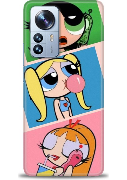 Xiaomi Mi 12 Pro Kılıf Hd Baskılı Kılıf + Seramik Tam Kaplayan Ekran Koruyucu 125